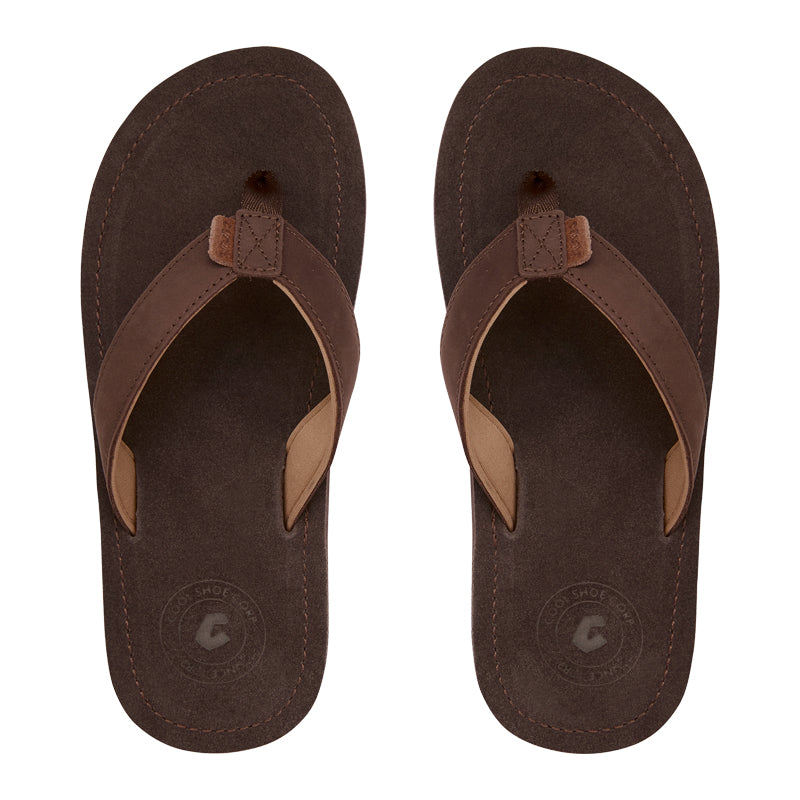 DUNE - Men's Leather Flip-Flops