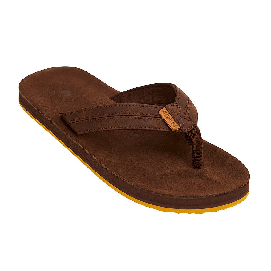 RUGER - Tong en Cuir pour Homme