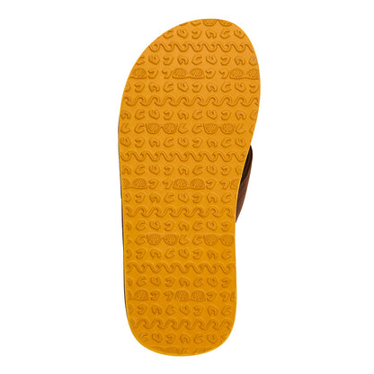 RUGER - Chanclas de cuero para hombre