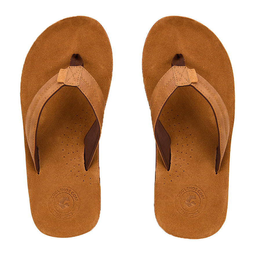 RUGER - Tong en Cuir pour Homme