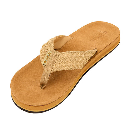 ZEPHYR - Chanclas de piel para mujer