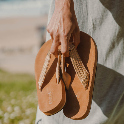 ZEPHYR - Chanclas de piel para mujer