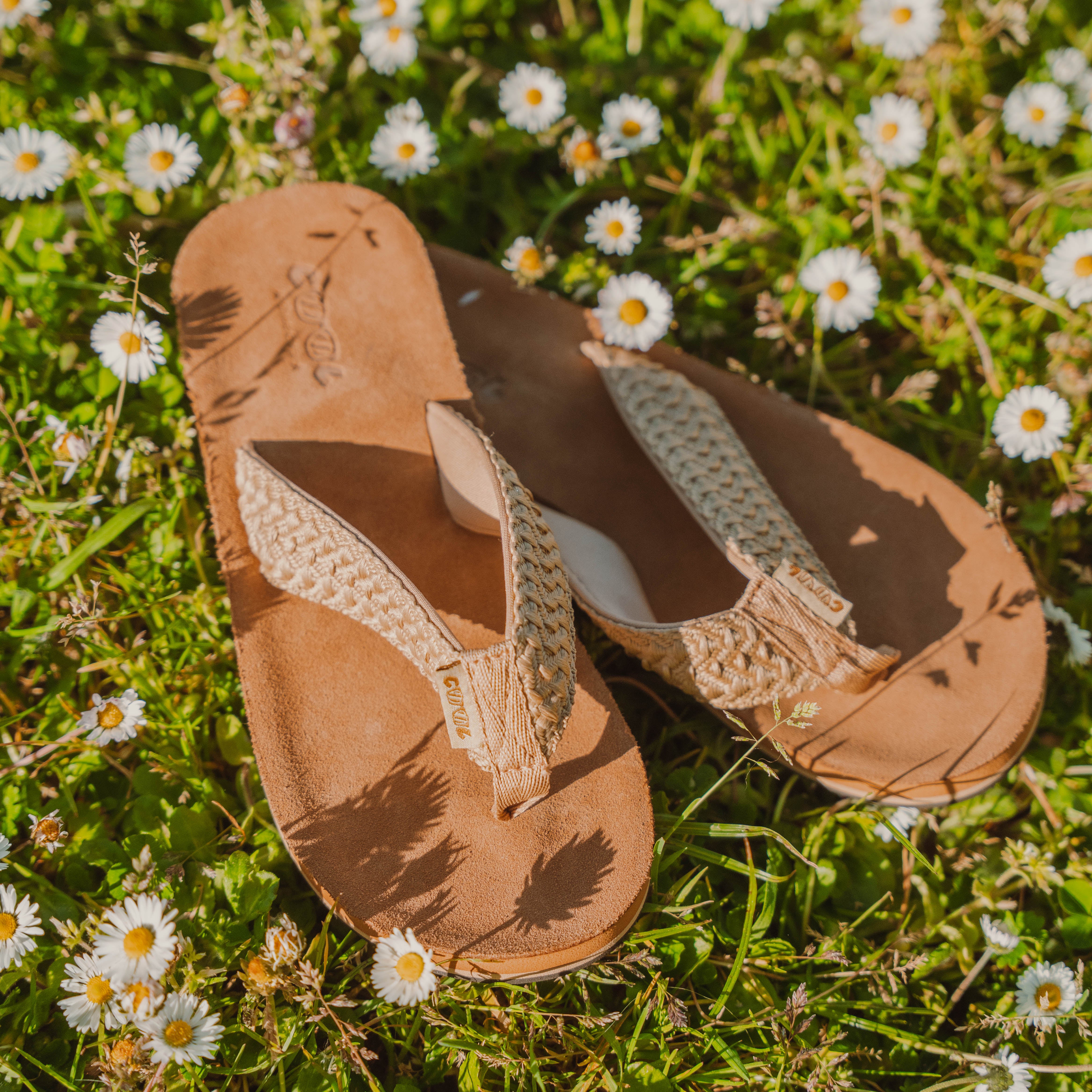 ZEPHYR - Chanclas de piel para mujer