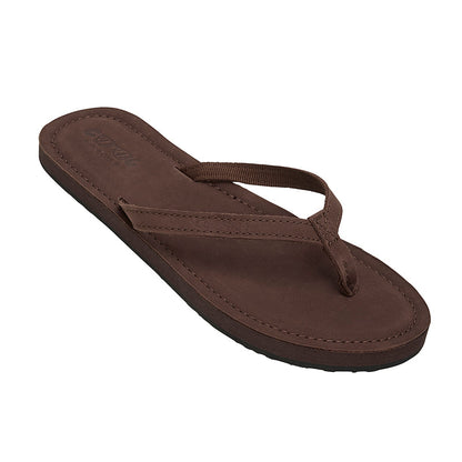 SAFI - Chanclas de piel para mujer