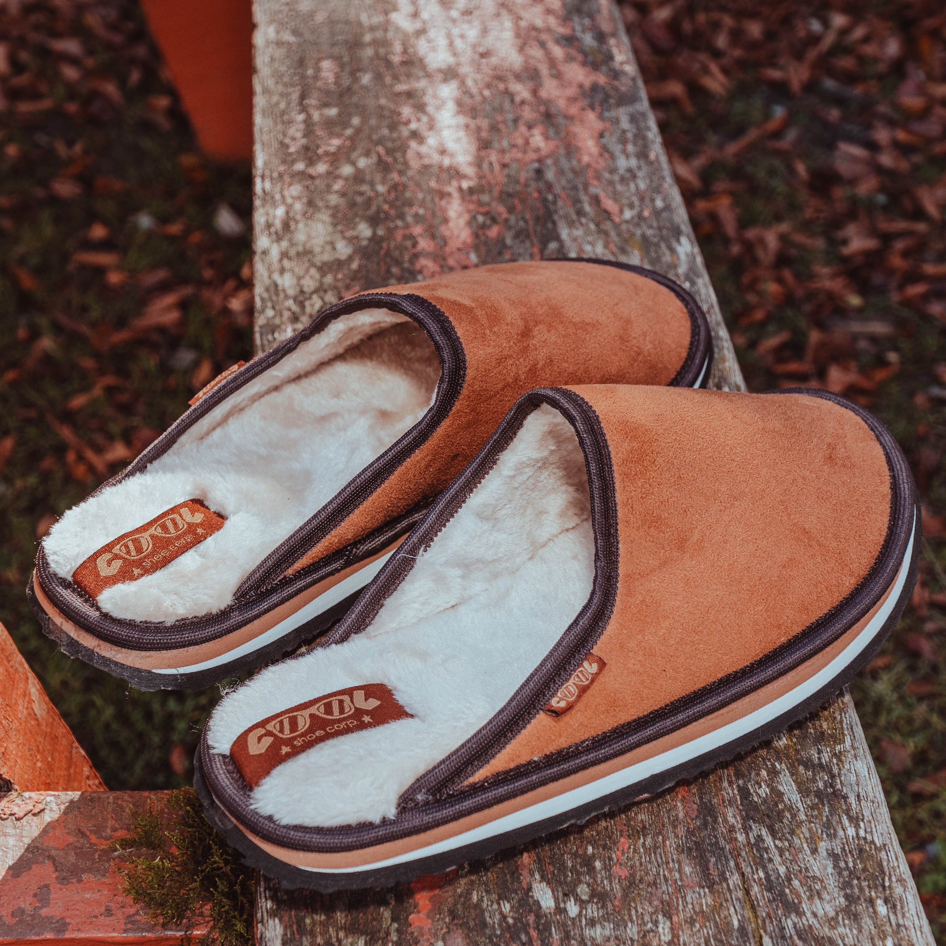 HOME MEN - Chaussons avec doublure fourrée pour Homme