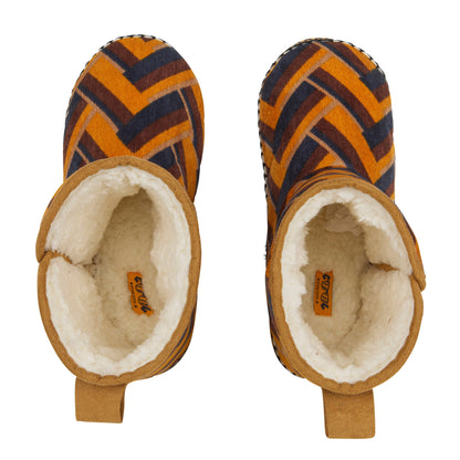 Pantuflas de mujer DAKOTA con forro de piel