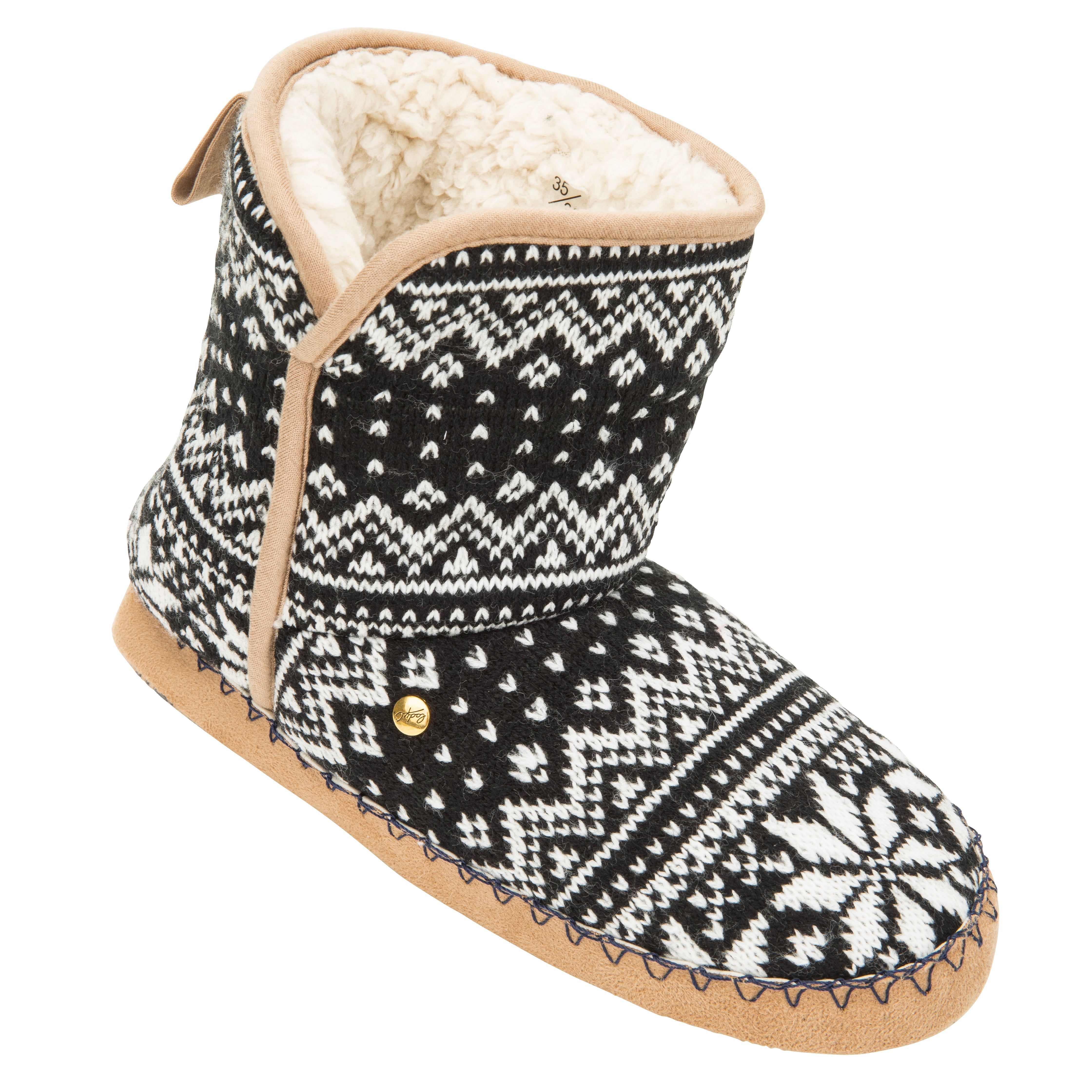 DAKOTA femme - Chaussons avec doublure fourrée pour Femme