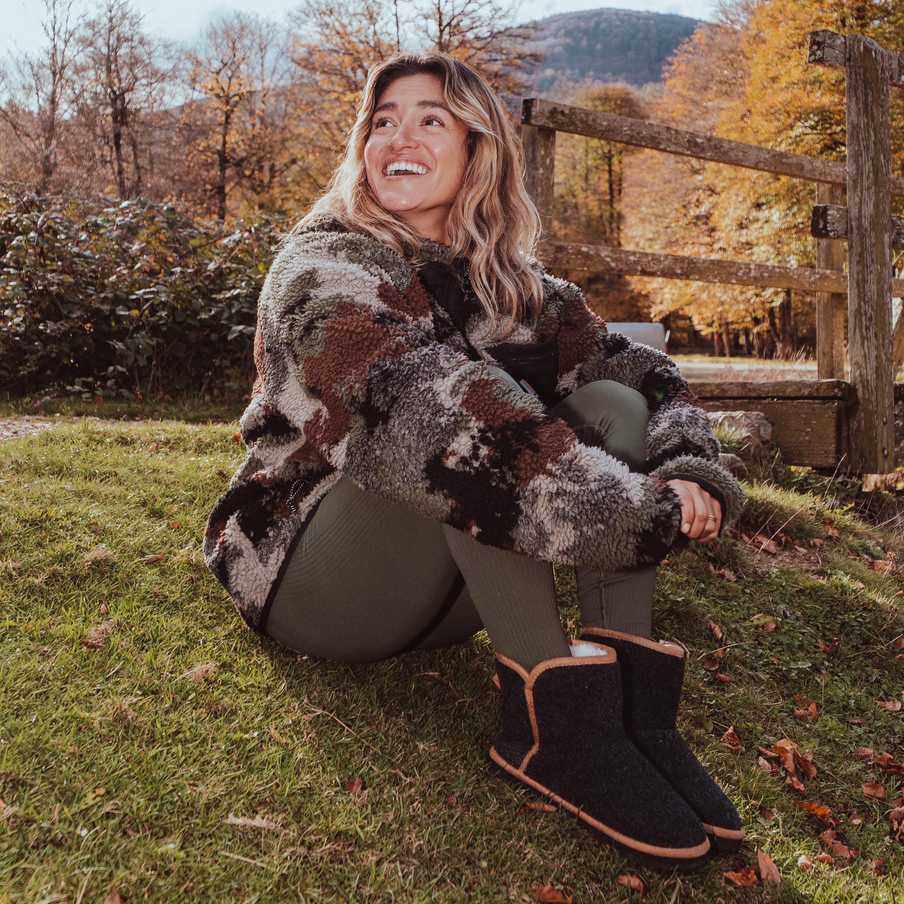 MONTANA - Chaussons avec doublure fourrée pour Femme